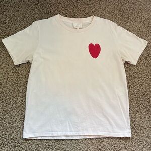 Sézane t-shirt with heart ❤️